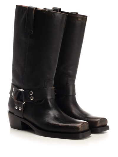 Shop Paris Texas Black Roxy Boot