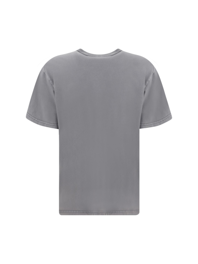 Shop Alexander Wang Essential T-shirt In A Acid Fog