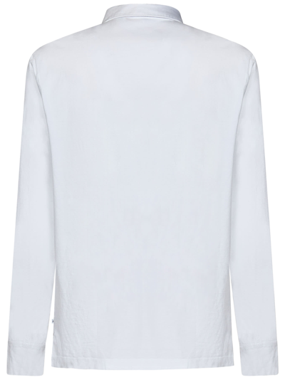 Shop James Perse Polo Shirt In White
