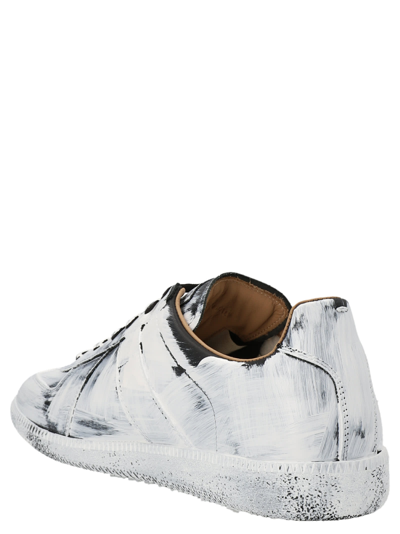 Shop Maison Margiela Replica Sneakers In White