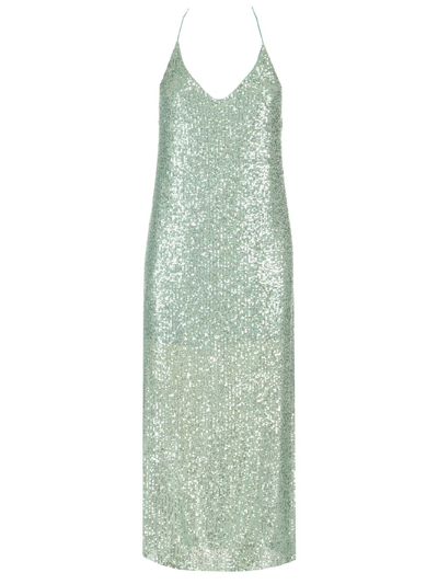 Shop The Nina Studio Afrodite Midi Dress In Light Blue