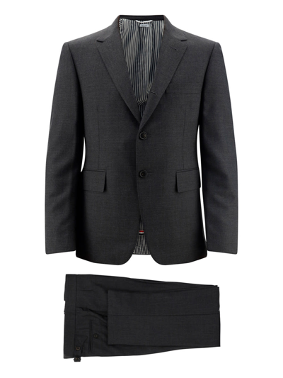 Shop Thom Browne Classic Suit In Grey