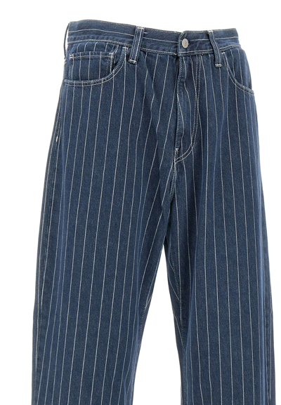 Shop Carhartt Orlean Pant Jeans In Blu