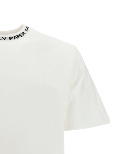 Shop Daily Paper Erib T-shirt In Bianco