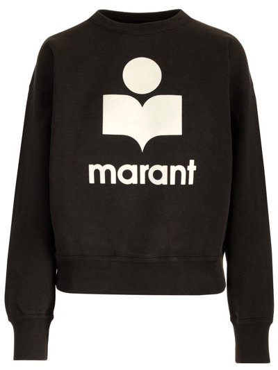 Isabel Marant Étoile Mobyli Crewneck Sweatshirt In Black