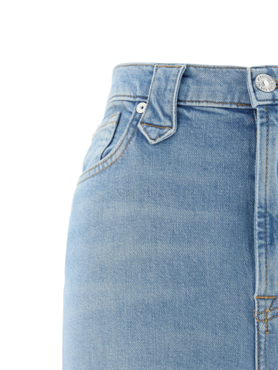 Shop 7 For All Mankind Jeans In Light Blue