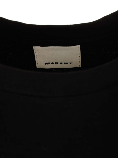 Shop Isabel Marant Zafferh T-shirt In Black