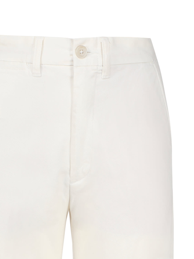 Shop Ralph Lauren Flared Cropped Trousers In Warm White