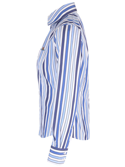 Shop Vivienne Westwood Toulouse Striped Shirt In Multicolor