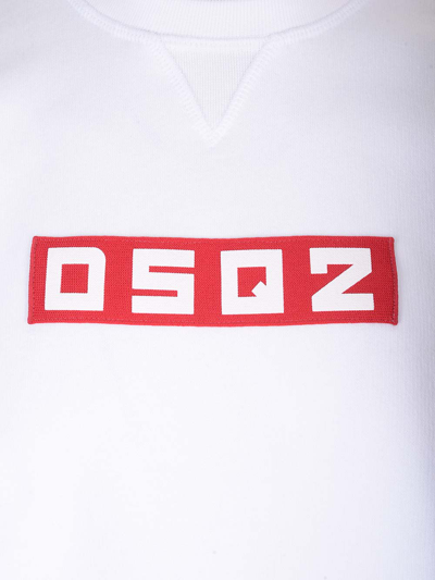 Shop Dsquared2 Cool Fit Sweatshirt In White