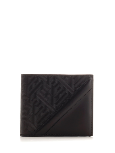 Shop Fendi Bifold Wallet In Black