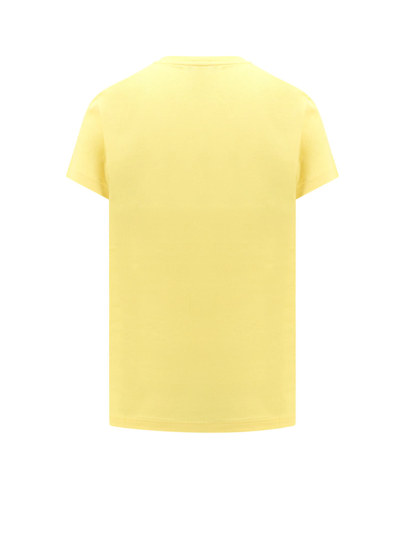 Shop Ralph Lauren T-shirt In Coastal Yellow