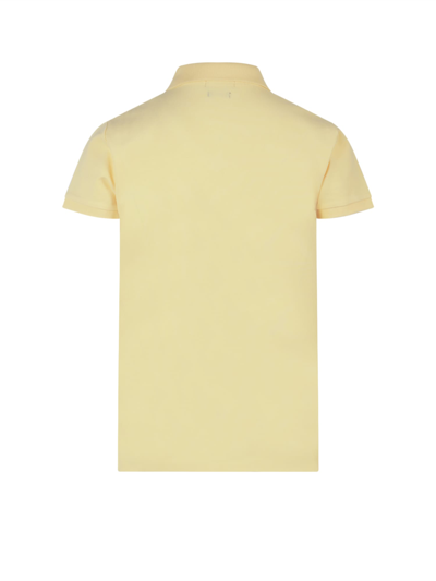 Shop Ralph Lauren Polo Shirt In Corn Yellow