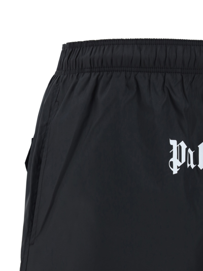 Shop Palm Angels Swimshorts In Black