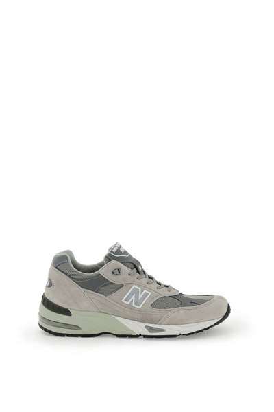 Shop New Balance 991 Sneakers In Grey
