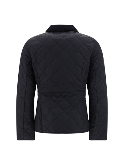Shop Barbour Deveron Quilt Jacket In Black
