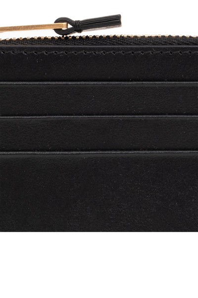 Shop Palm Angels Card Case With Logo In Black