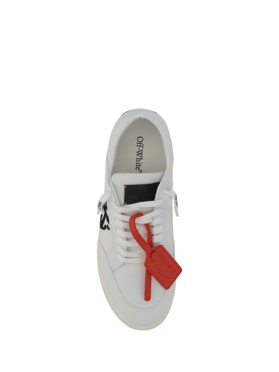 Shop Off-white Low Vulcanized Sneakers In White