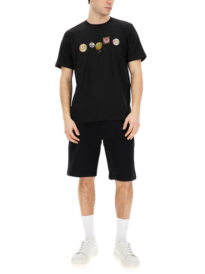 Shop Ps By Paul Smith Regular Fit T-shirt In Black