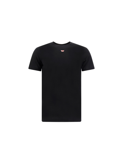 Shop Diesel T-diegor T-shirt In Black