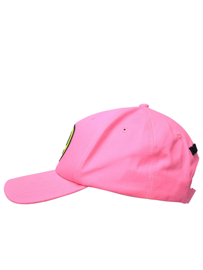 Shop Barrow Fuchsia Cotton Hat In Hot Pink