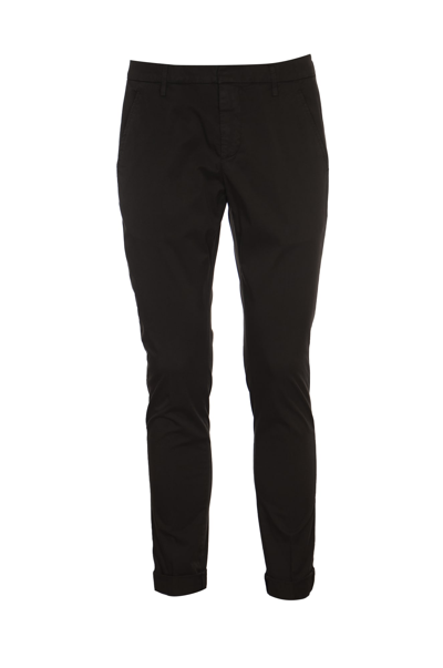 Shop Dondup Concealed Skinny Trousers In Black