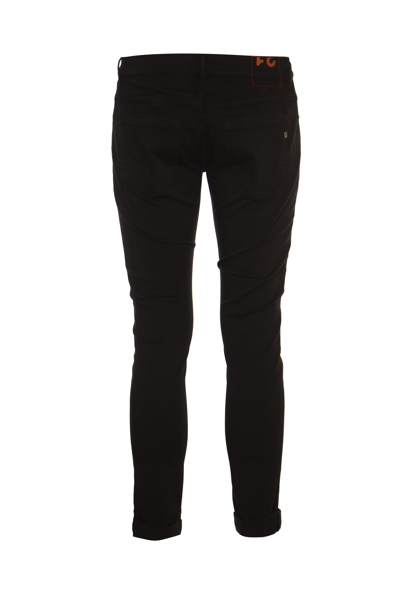 Shop Dondup Concealed Skinny Trousers In Black