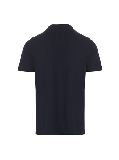 Shop Zanone Ice Cotton T-shirt In Blue