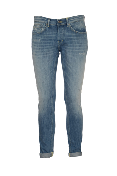 Shop Dondup Skinny Fit Jeans In Denim Blue