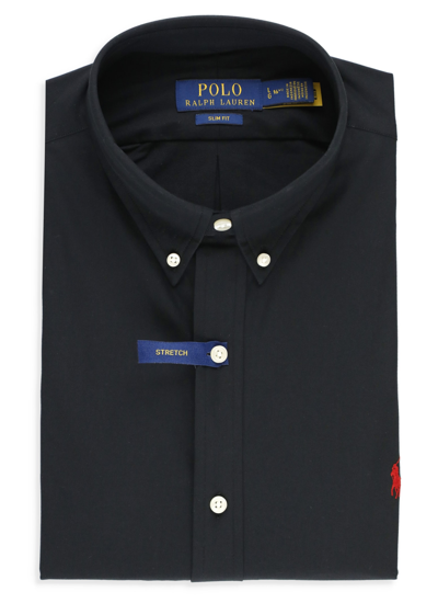 Shop Ralph Lauren Pony Shirt In Polo Black