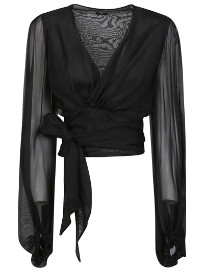 Shop Elisabetta Franchi Shirt  In Black