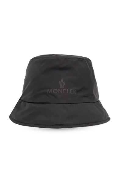 Shop Moncler Reversible Padded Bucket Hat In Black