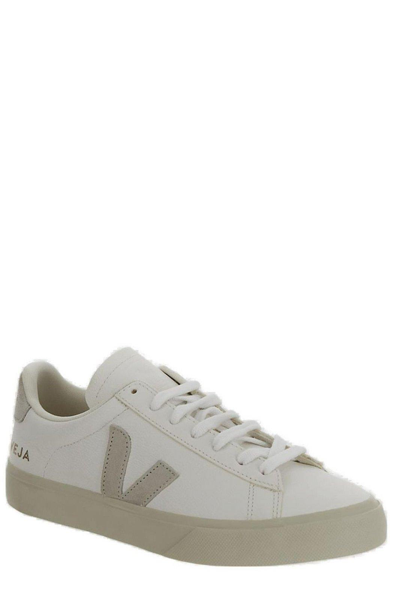 Shop Veja Campo Low-top Sneakers In Naturale