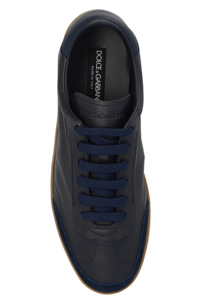 Shop Dolce & Gabbana Saint Tropez Sneakers In Blu