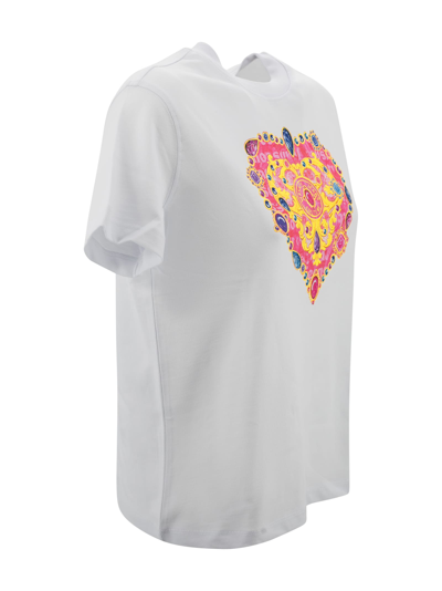 Shop Versace Jeans Couture Heart Couture Cotton T-shirt