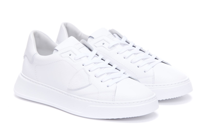 Shop Philippe Model Temple Low Sneakers