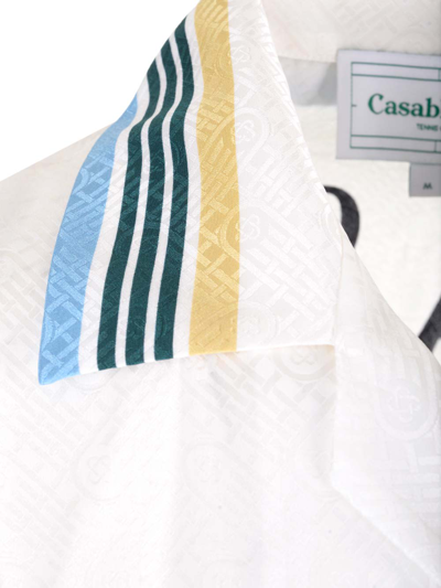Shop Casablanca Casa Way Silk Shirt