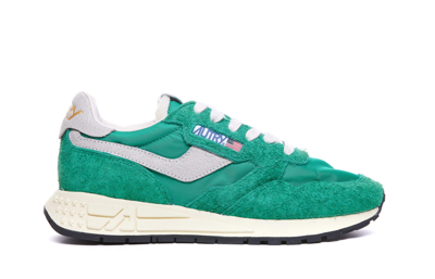 Shop Autry Reelwind Sneakers In Green