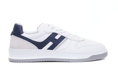 Shop Hogan H630 Sneakers In M Bianco/blu