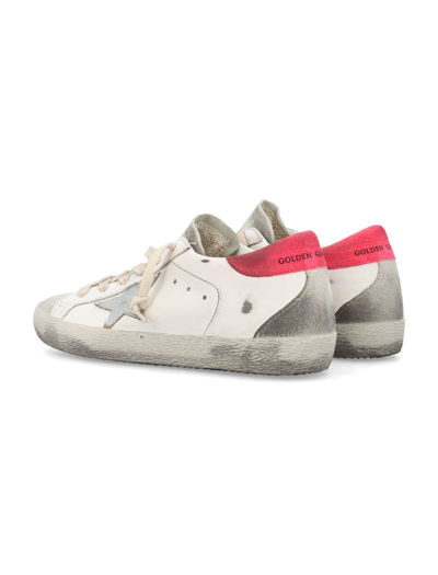 Shop Golden Goose Super-star In Wh Icw Silv