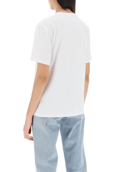 Shop Autry Icon T-shirt Polo Shirt In White