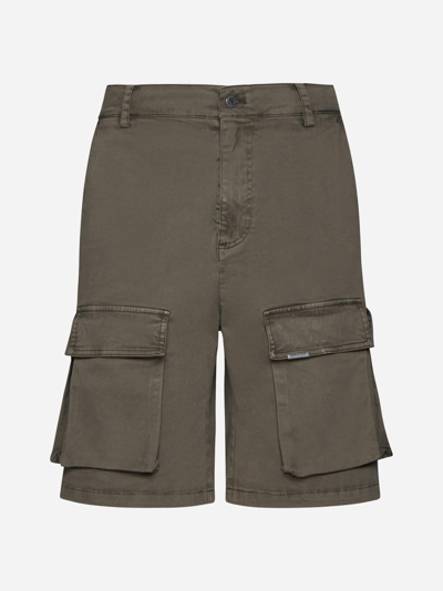 Shop Represent Cotton Cargo Shorts Shorts In Dawn