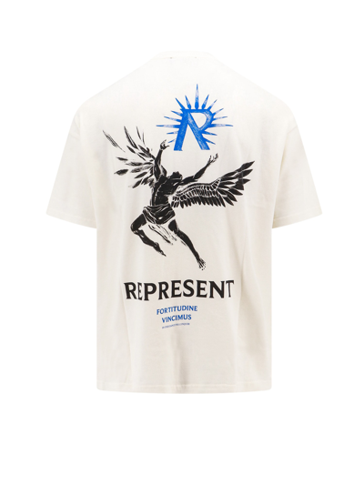 Shop Represent T-shirt T-shirt In Flat White