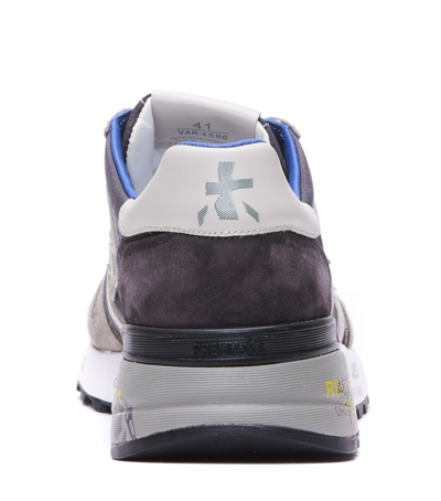 Shop Premiata Lander Sneakers Sneakers In Grey