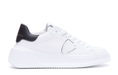 Shop Philippe Model Tres Temple Low Sneakers