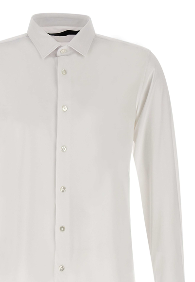 Shop Rrd - Roberto Ricci Design Oxford Open Shirt Shirt In Bianco