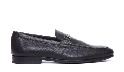 Shop Tod's Classic Logo Front Slip-on Loafers