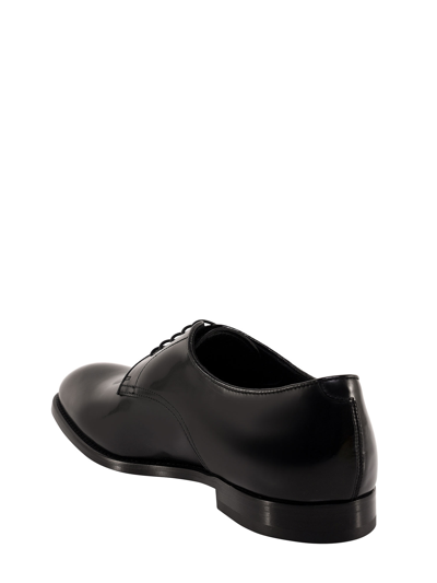 Shop Doucal's Lace-up Shoe In Nero