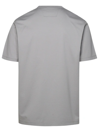 Shop C.p. Company Man  Gray Cotton T-shirt