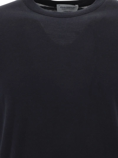 Shop John Smedley "kempton" T-shirt In Black